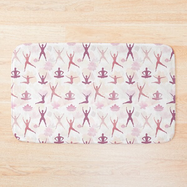Item preview, Tranquil Yoga Poses in Soft Pastel Design designed and sold by Piotrek0001.