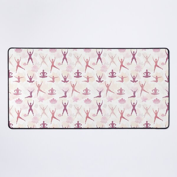 Item preview, Tranquil Yoga Poses in Soft Pastel Design designed and sold by Piotrek0001.