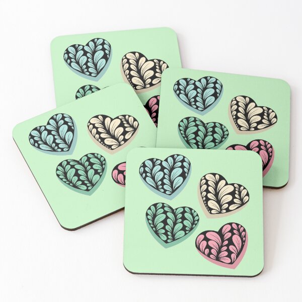 Item preview, Zen Flower Petal Art - Candy Valentine Hearts designed and sold by SpeakBoldly.