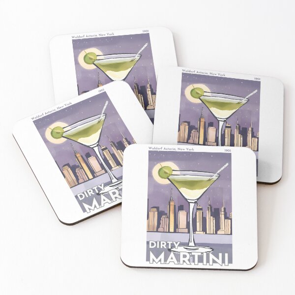 Item preview, Dirty Martini Cocktail in NY City 1901 designed and sold by MurellosArt.