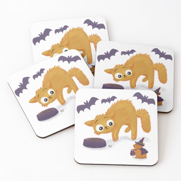 Item preview, Trick-or-Treat Kitty and Hamster designed and sold by makell-creates.