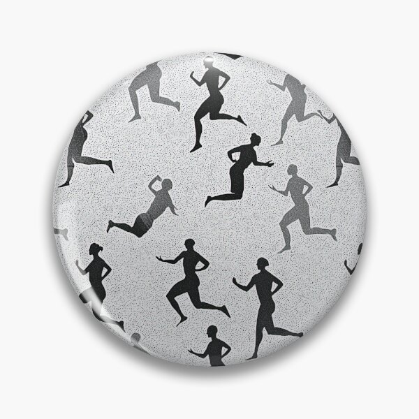Item preview, Runner silhouettes in dynamic poses and colors designed and sold by Piotrek0001.