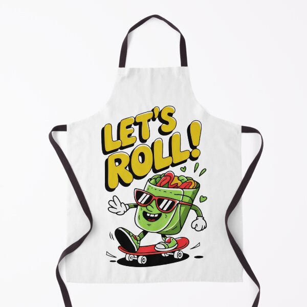 Item preview, Let's Roll! Skating Sandwich With Orange Shades designed and sold by SplashTastic.