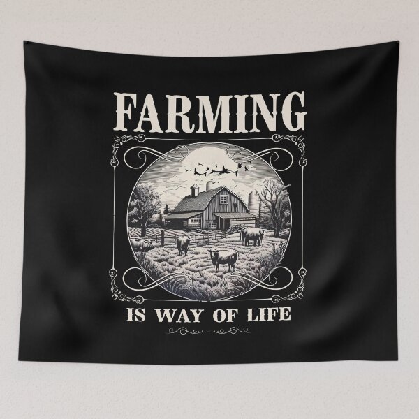 Item preview, FARMING IS WAY OF LIFE farmers farming i stand with the farmers.  designed and sold by Jt41.