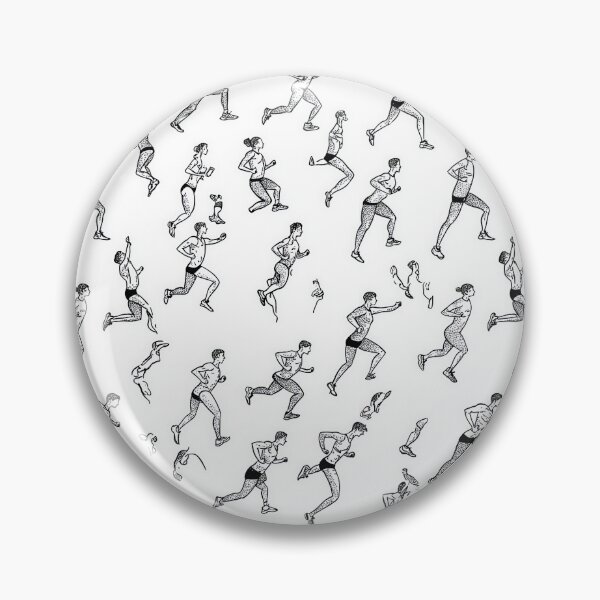 Item preview, Fitness Enthusiasts Running in Modern Art designed and sold by Piotrek0001.