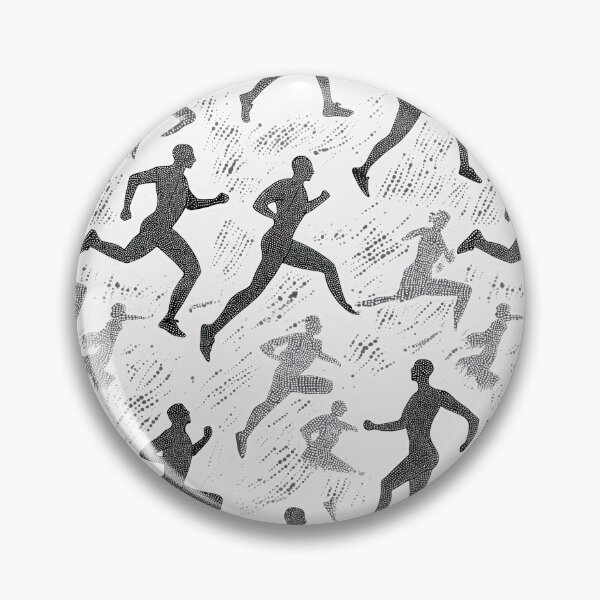 Item preview, Abstract Runner Silhouettes with Athletic Feel designed and sold by Piotrek0001.