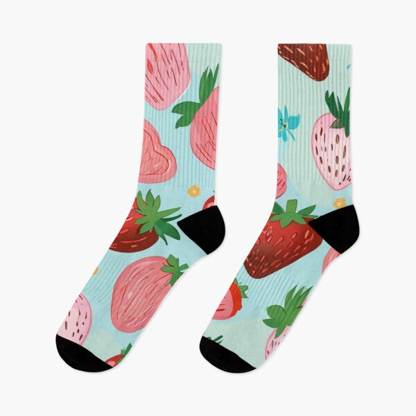 Item preview, Sweet Strawberry Bliss – Cute Fruit Pattern designed and sold by Spicex2.