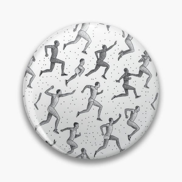 Item preview, Energetic Running Pattern with Sleek Aesthetic designed and sold by Piotrek0001.