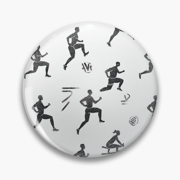 Item preview, Running Figures in Vibrant Fitness Design designed and sold by Piotrek0001.