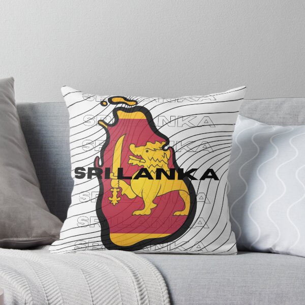 Item preview, Flag Map of Sri Lanka designed and sold by nyblydd.