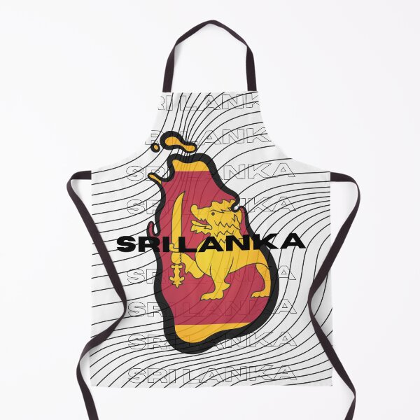 Item preview, Flag Map of Sri Lanka designed and sold by nyblydd.