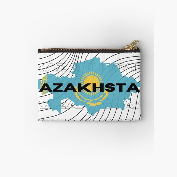 Item preview, Flag Map of Kazakhstan designed and sold by nyblydd.