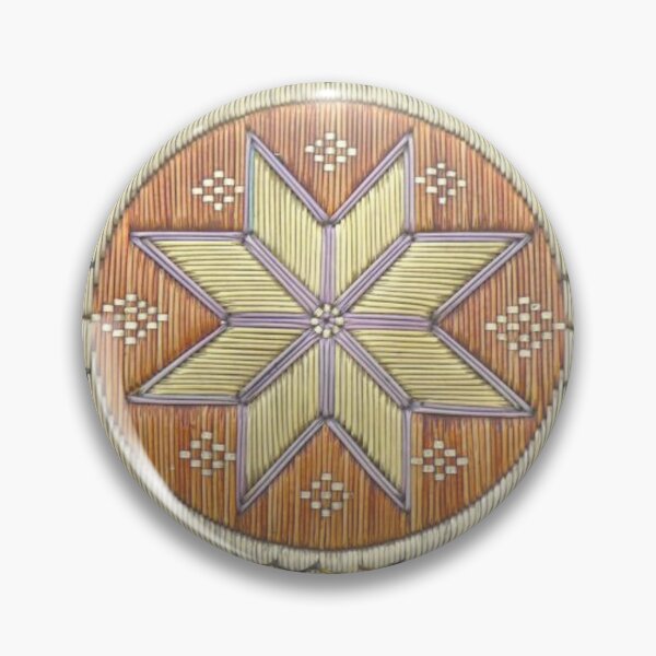 Item preview, Antique M'ikmaq Quillwork Basket Top - Native American Art designed and sold by Brianna Leigh LaVonne Designs.