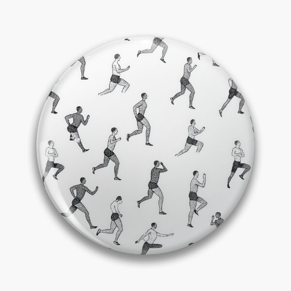 Item preview, Sporty Silhouette Pattern with High Energy designed and sold by Piotrek0001.