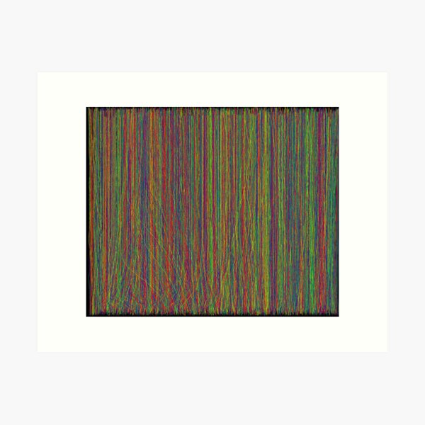 Glamorous Colour Pallette -2 Art Print