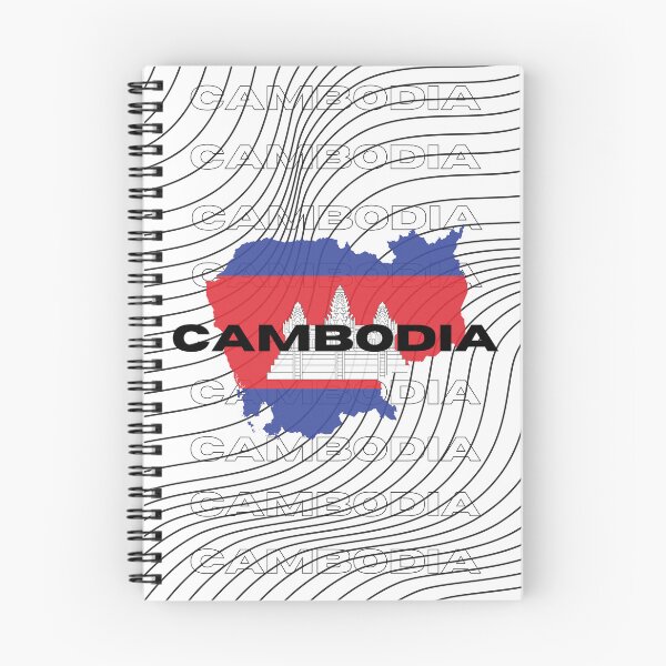 Item preview, Flag Map of Cambodia designed and sold by nyblydd.