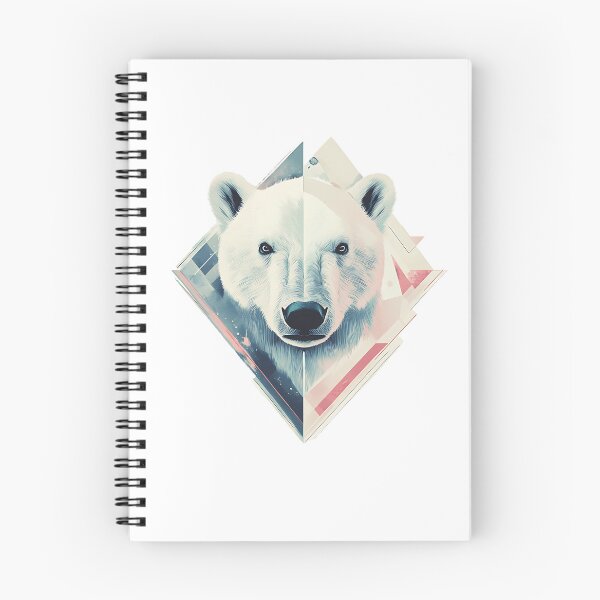 Item preview, Polar Majesty: The Bold Polar Bear Tee designed and sold by Ink & Circuit.