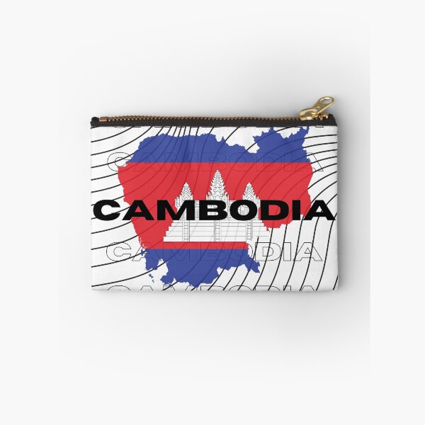 Item preview, Flag Map of Cambodia designed and sold by nyblydd.