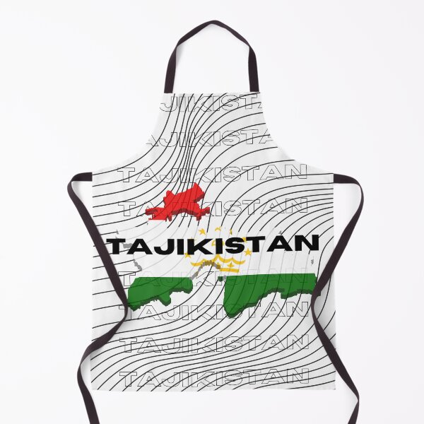Item preview, Flag Map of Tajikistan designed and sold by nyblydd.