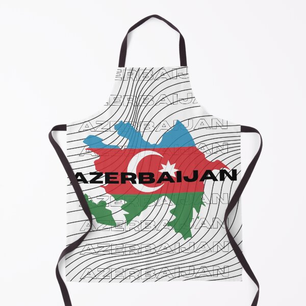 Item preview, Flag Map of Azerbaijan designed and sold by nyblydd.