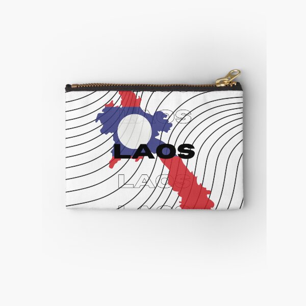Item preview, Flag Map of Laos designed and sold by nyblydd.
