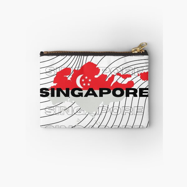 Item preview, Flag Map of Singapore designed and sold by nyblydd.