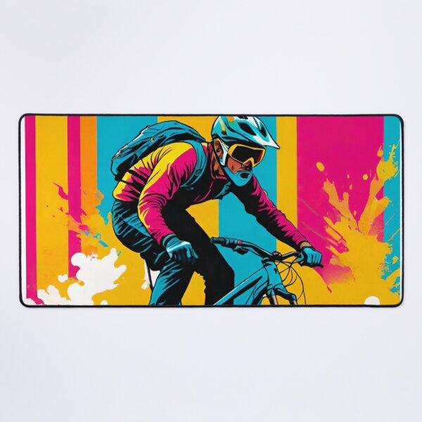 Item preview, Colorful MTB Shredder in Action designed and sold by GrizzlyCollective.