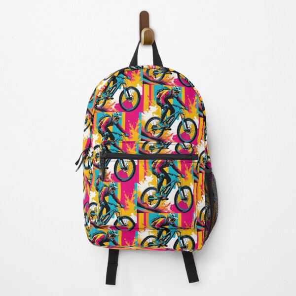 Item preview, Colorful MTB Shredder in Action designed and sold by GrizzlyCollective.