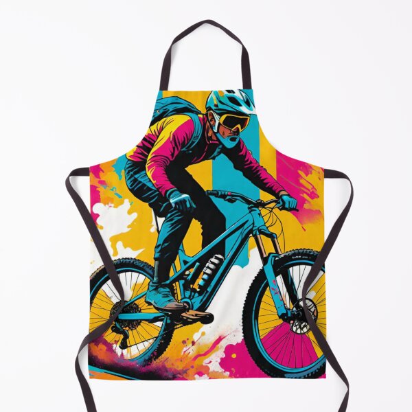 Item preview, Colorful MTB Shredder in Action designed and sold by GrizzlyCollective.