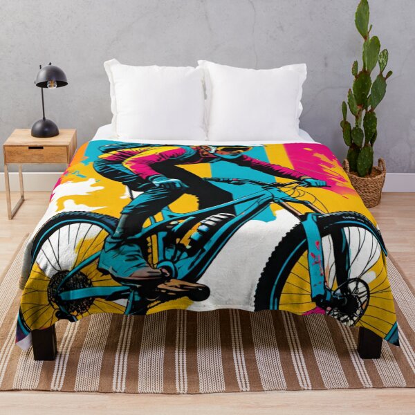 Item preview, Colorful MTB Shredder in Action designed and sold by GrizzlyCollective.