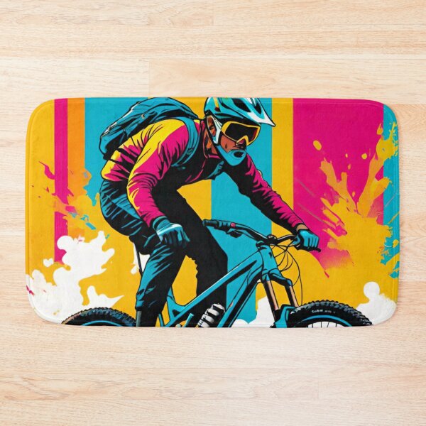 Item preview, Colorful MTB Shredder in Action designed and sold by GrizzlyCollective.