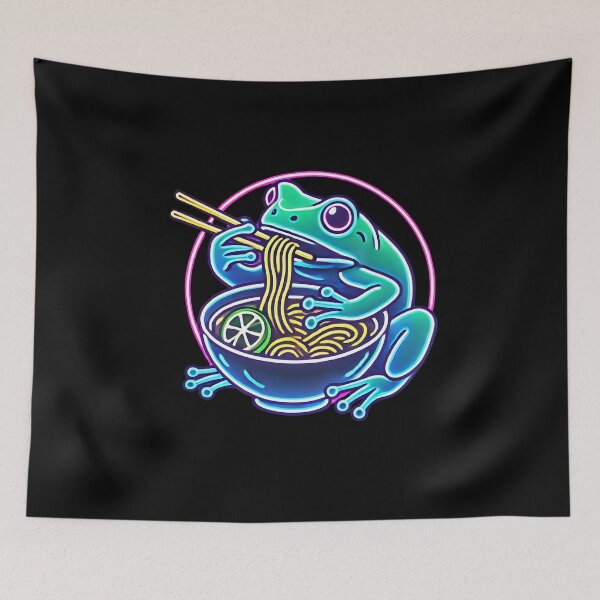 Item preview, Ramen frog is fun and funny designed and sold by ATOTI.