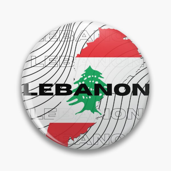 Artikelvorschau, Flaggenkarte des Libanon entworfen und verkauft von nyblydd.