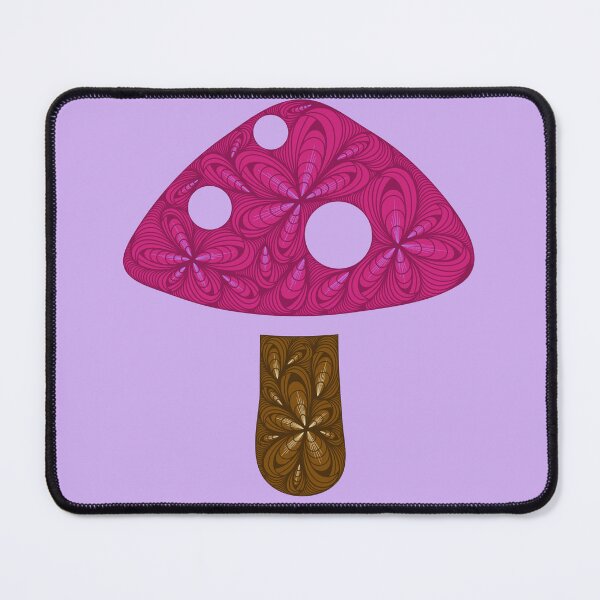 Item preview, Zen Flower Petal Art - Pink Mushroom designed and sold by SpeakBoldly.