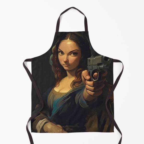 Item preview, Anime Mona Lisa with gun designed and sold by obstinator.