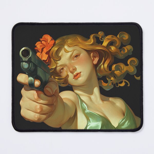 Item preview, Anime Venus with gun designed and sold by obstinator.