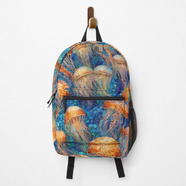 Item preview, Luminous Jellyfish Mosaic designed and sold by Glam-OOTD.