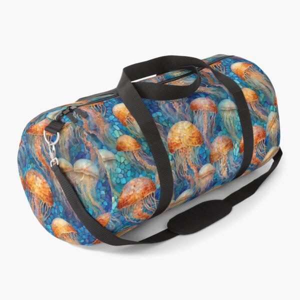 Item preview, Luminous Jellyfish Mosaic designed and sold by Glam-OOTD.