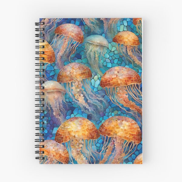 Item preview, Luminous Jellyfish Mosaic designed and sold by Glam-OOTD.