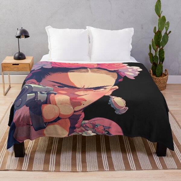 Item preview, Anime Frida Kahlo with gun designed and sold by obstinator.