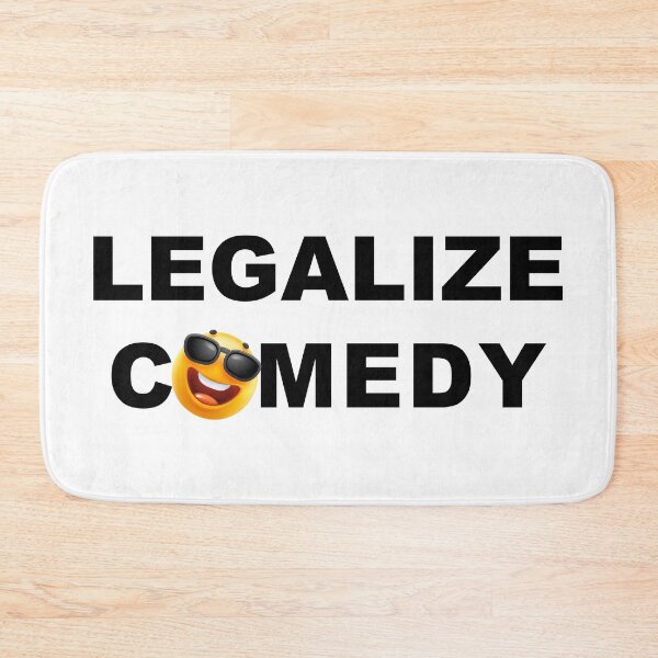 Item preview, Legalize Comedy - FREEDOM OF SPEECH - Big Balls - Black Text designed and sold by lapart.