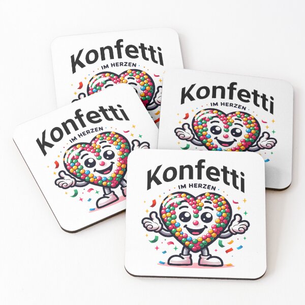 Item preview, Carnival Confetti in the Heart Carnival designed and sold by LoomLevel.