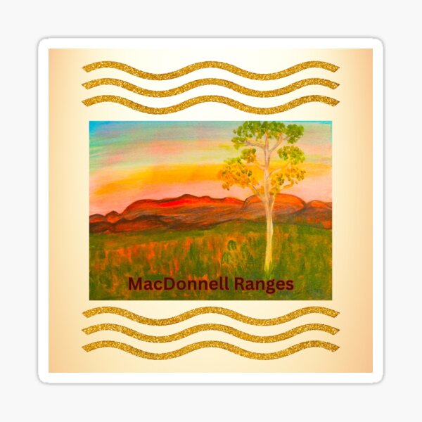 Item preview, MacDonnell Ranges designed and sold by UniqueGift4You.