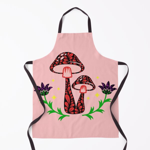 Item preview, Zen Flower Petal Art - Red Mushrooms designed and sold by SpeakBoldly.