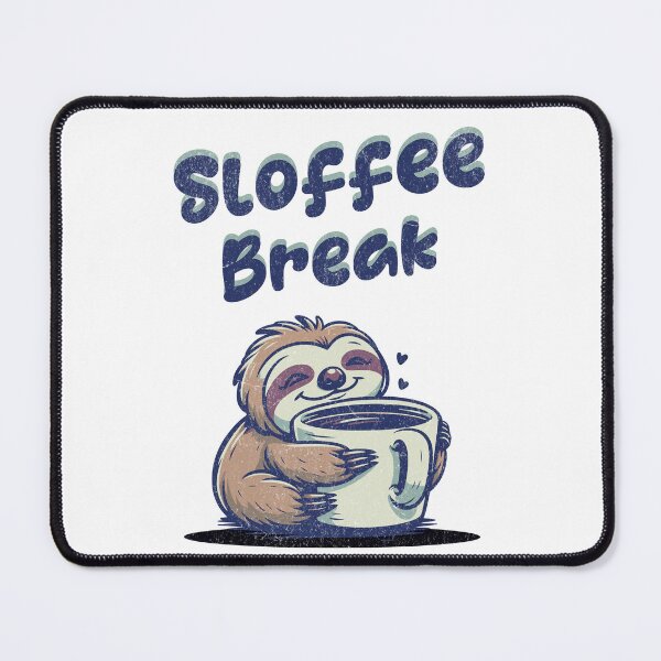 Item preview, Coffee break sloth sloffee designed and sold by LoomLevel.