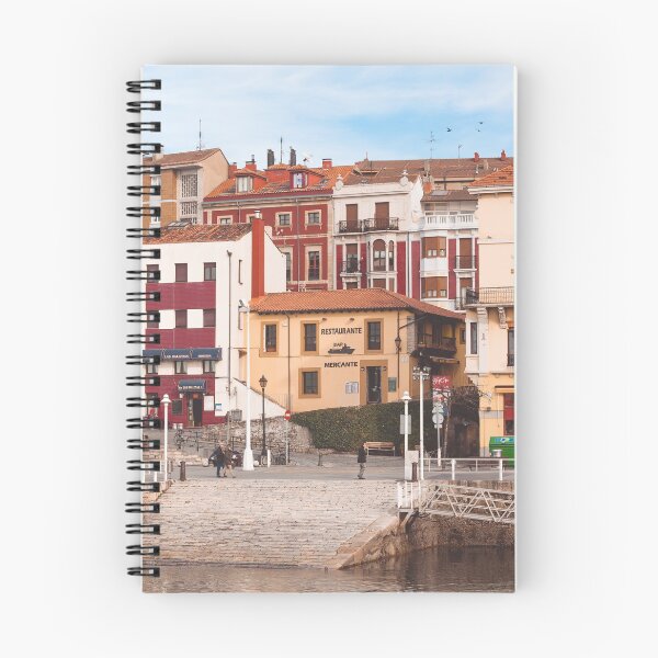 Item preview, View on Old Port of Gijon, Asturias, Northern Spain designed and sold by dvoevnore.