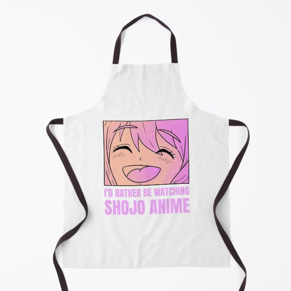 Aperçu de l'œuvre Je préfèrerais regarder un anime Shojo Anime Girl créée et vendue par TheGeekyGiraffe.