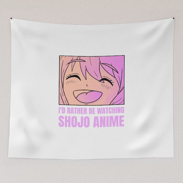 Artikelvorschau, Ich würde lieber Shojo Anime Anime Girl sehen entworfen und verkauft von TheGeekyGiraffe.