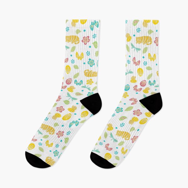 Item preview, Retro Inspired Garden Life Ditsy Pattern Design designed and sold by Jaana Day.