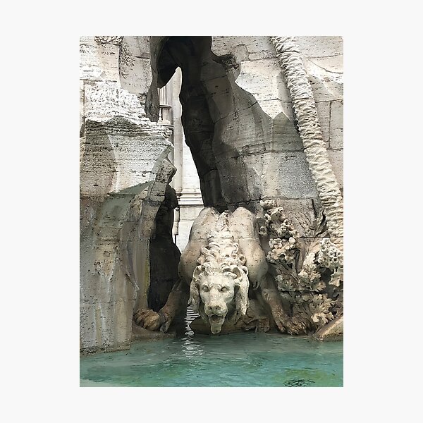 Item preview, Drinking from the Nile – Piazza Navona designed and sold by DeepFrame.